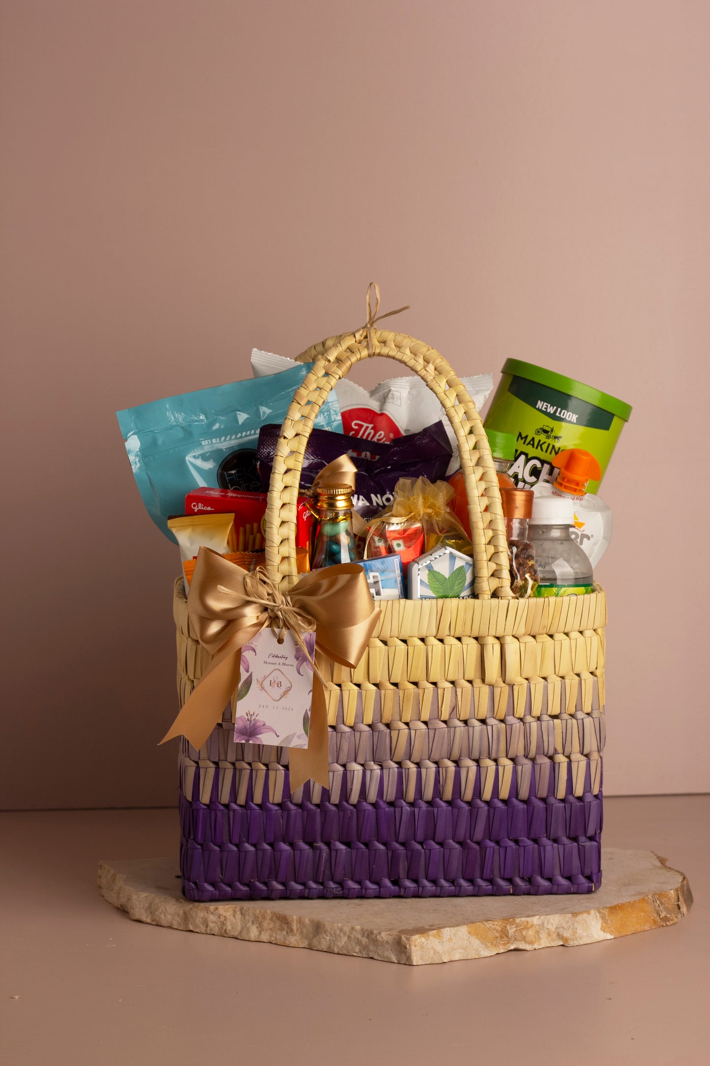 Bite into Bliss Wedding Room Hamper - Minimum Order 25 units