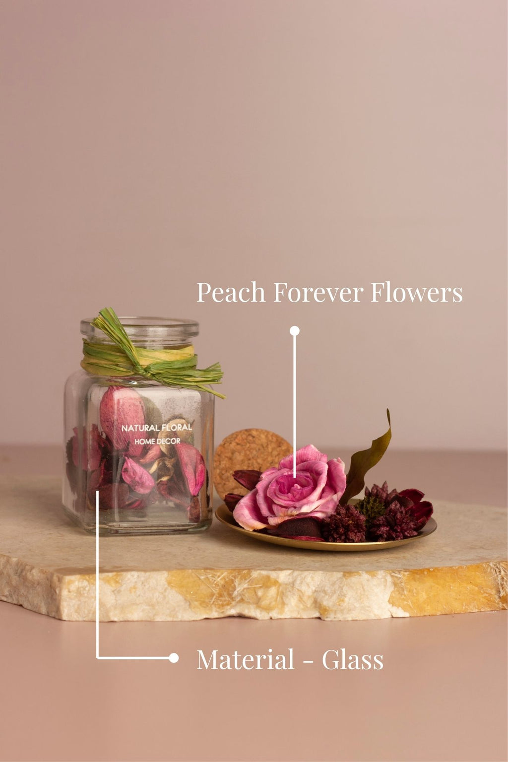 Blush Rose Scented Potpourri