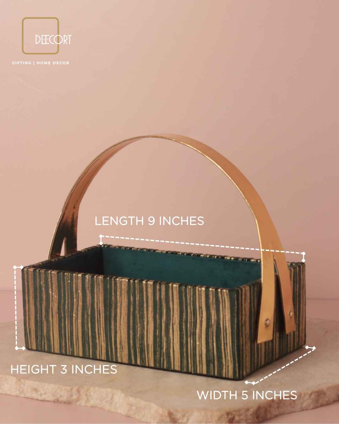 Emerald Duo Hamper Basket