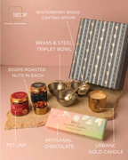 The Winterberry Brass & Gold Luxury Gift Box