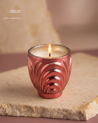 Ballet Sculpted Glass Candle
