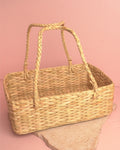 Harvest Weave Rectangle Basket