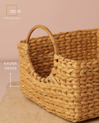 Meadow Cane Classic Basket with Wooden Handle