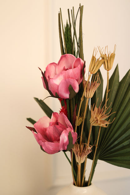 Tropical Pink Dried Flower Bunch