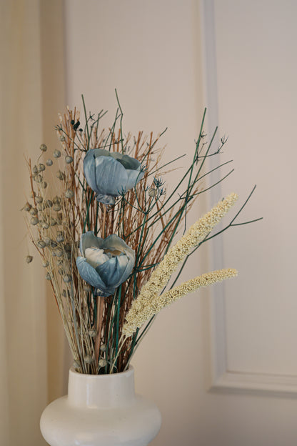 Blue Mist Dried Flower Mix