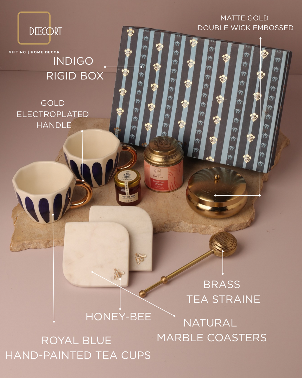 The Indigo Royal High-Tea Luxury Gift Box