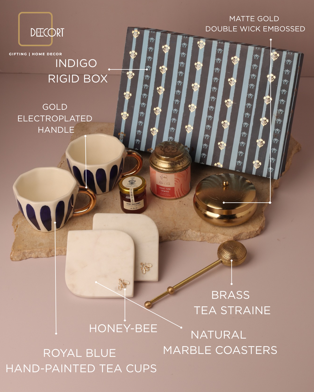 The Indigo Royal High-Tea Luxury Gift Box