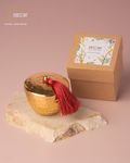 Hammered Scented Candle with Tassel