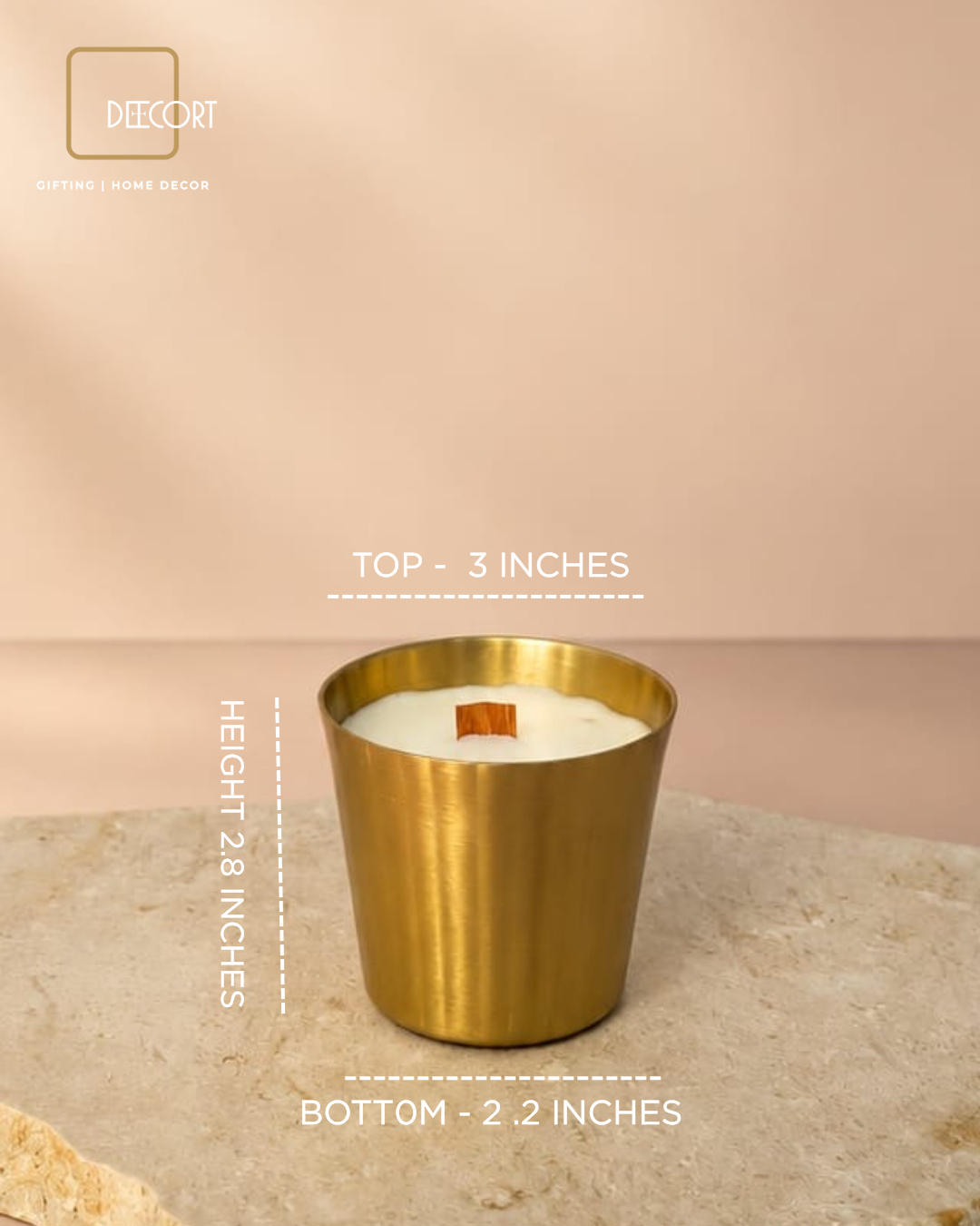 Golden Ember Candle