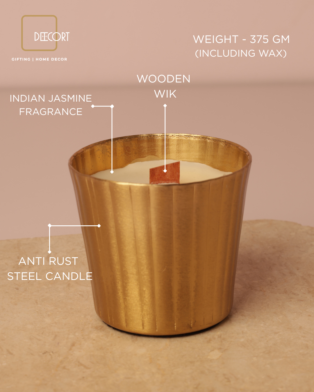 Golden Ember Candle