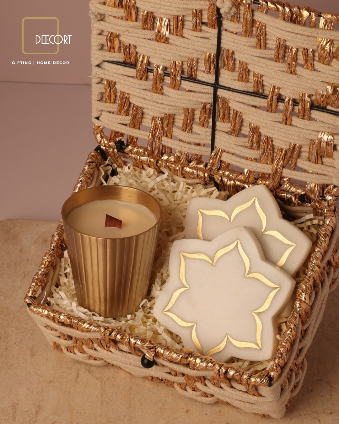 The Ivory Brass Elegance