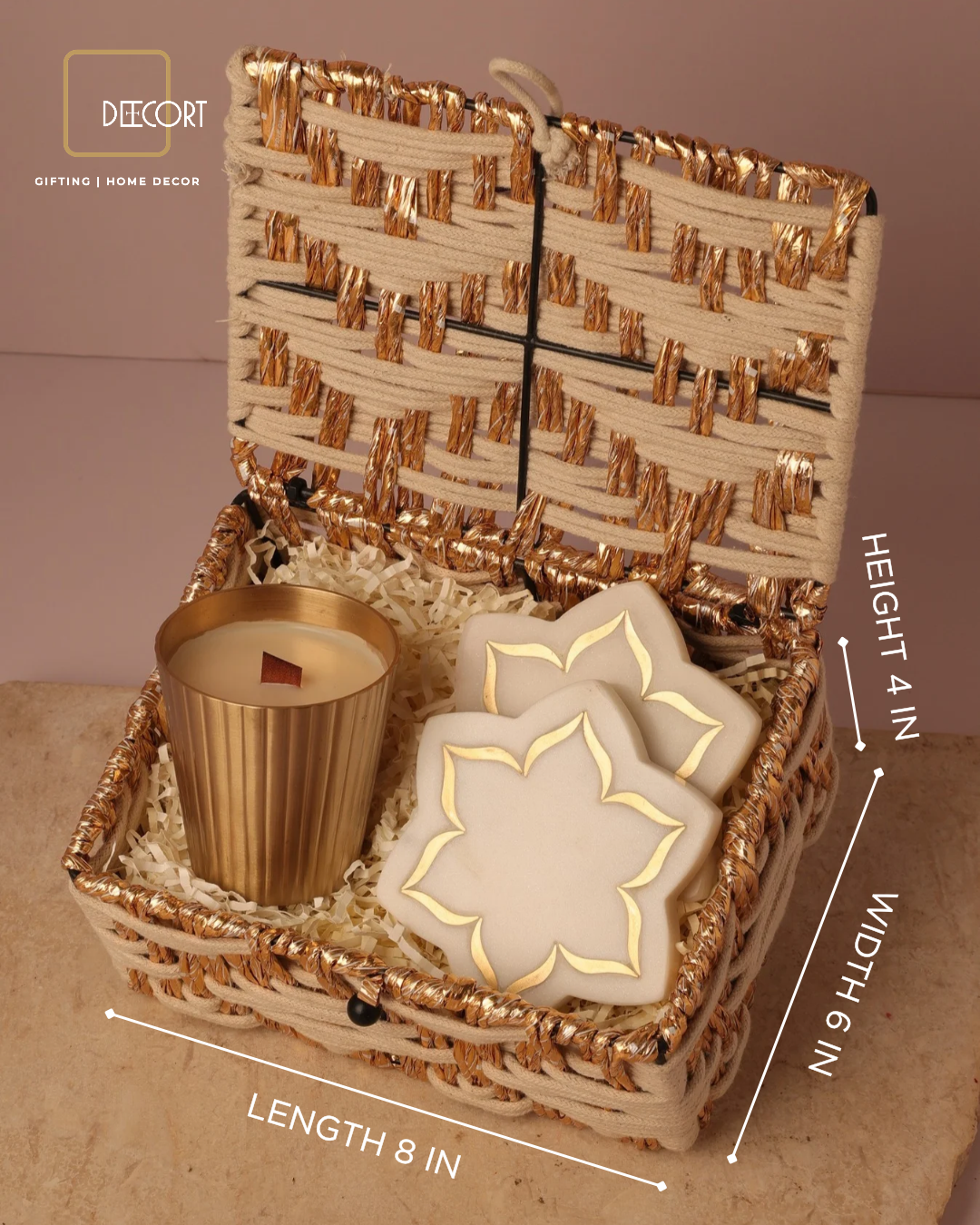 The Ivory Brass Elegance