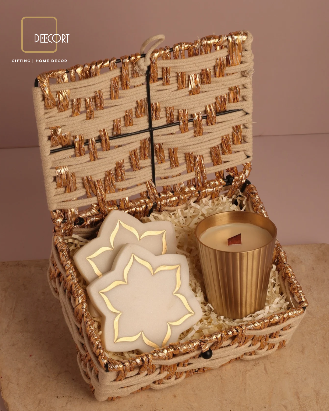 The Ivory Brass Elegance