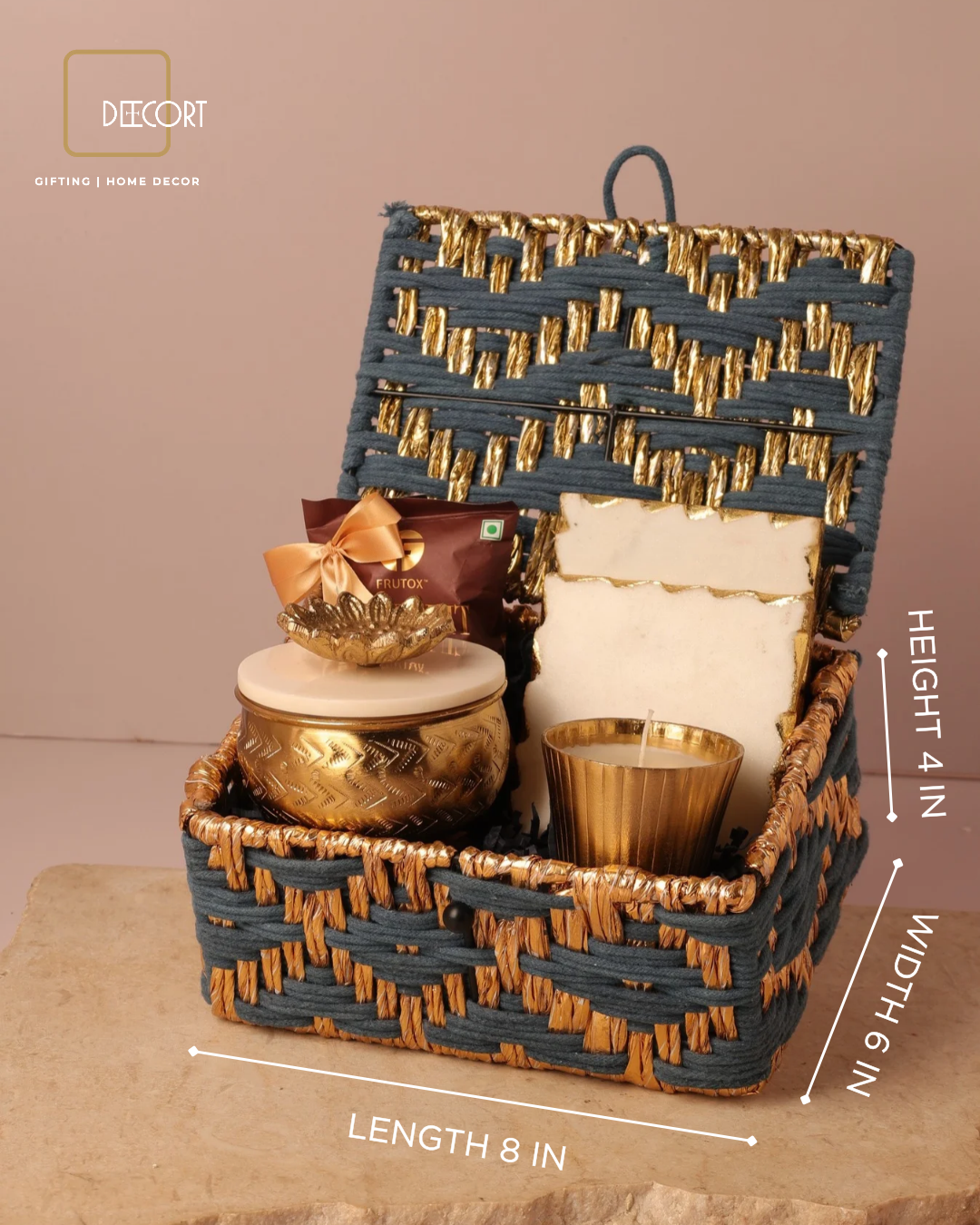 The Azure Golden Bloom Hamper