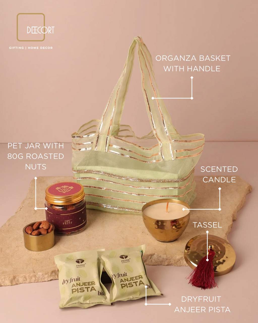 The Golden Jasmine Basket