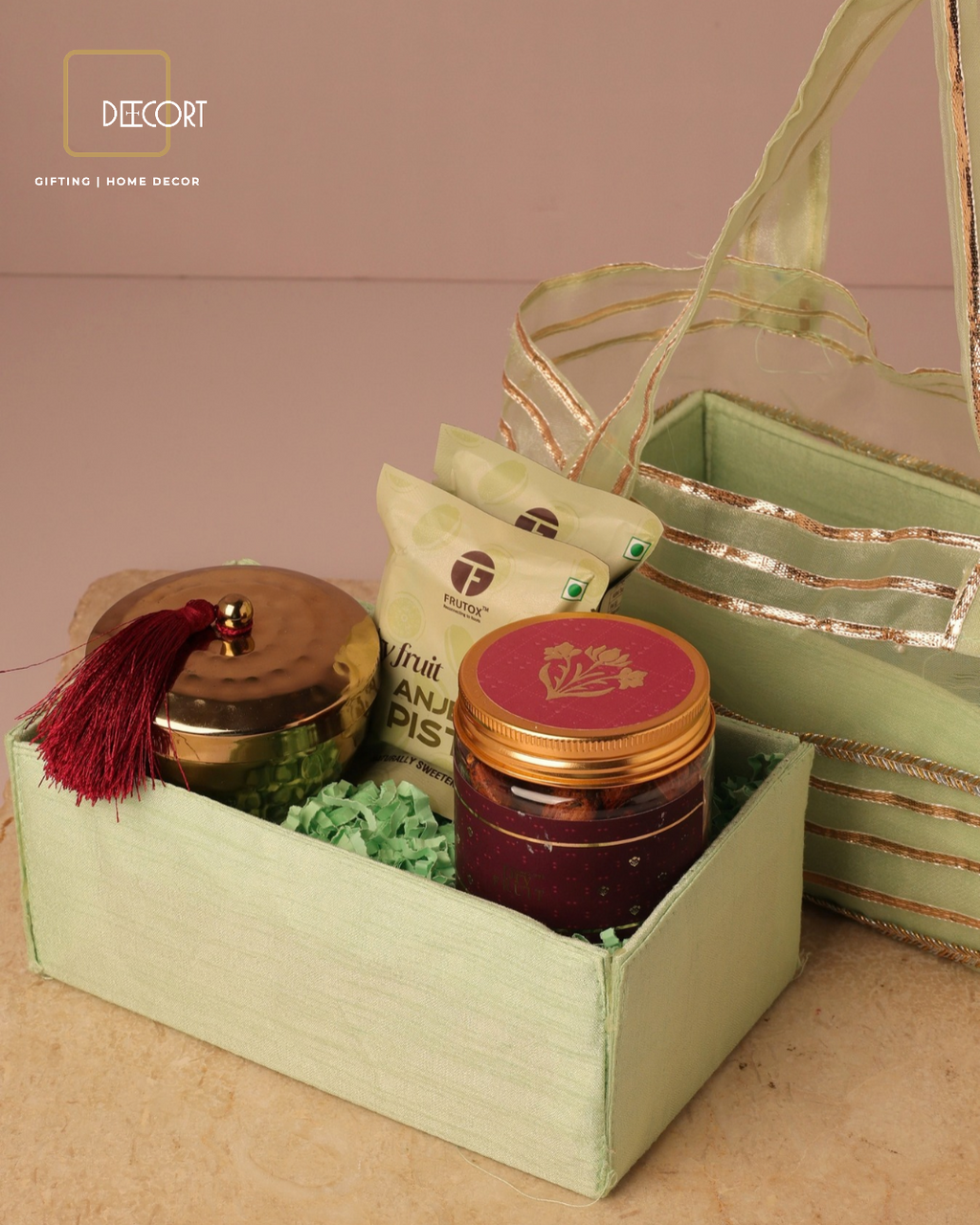 The Golden Jasmine Basket