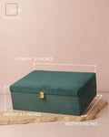 Teal Textured Gift Box