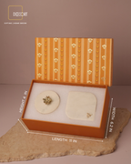 Honeybee Marble Candle & Coaster Gift Set