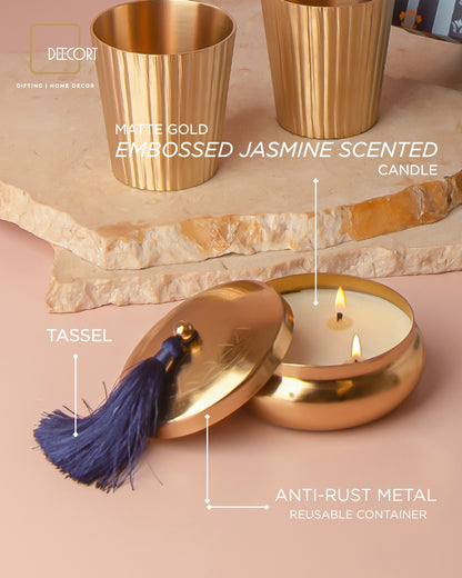 Royal Brass & Marble Gift Set