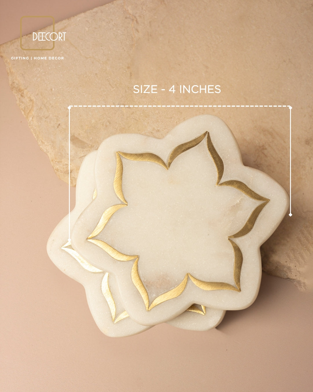 Royal Brass & Marble Gift Set