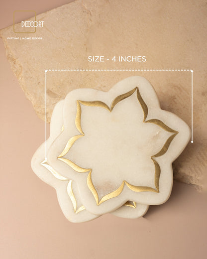 Royal Brass & Marble Gift Set