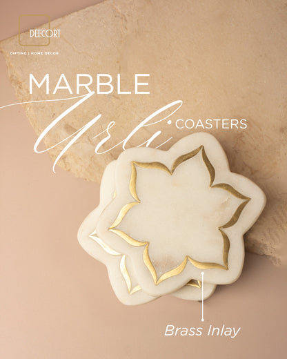 Royal Brass & Marble Gift Set