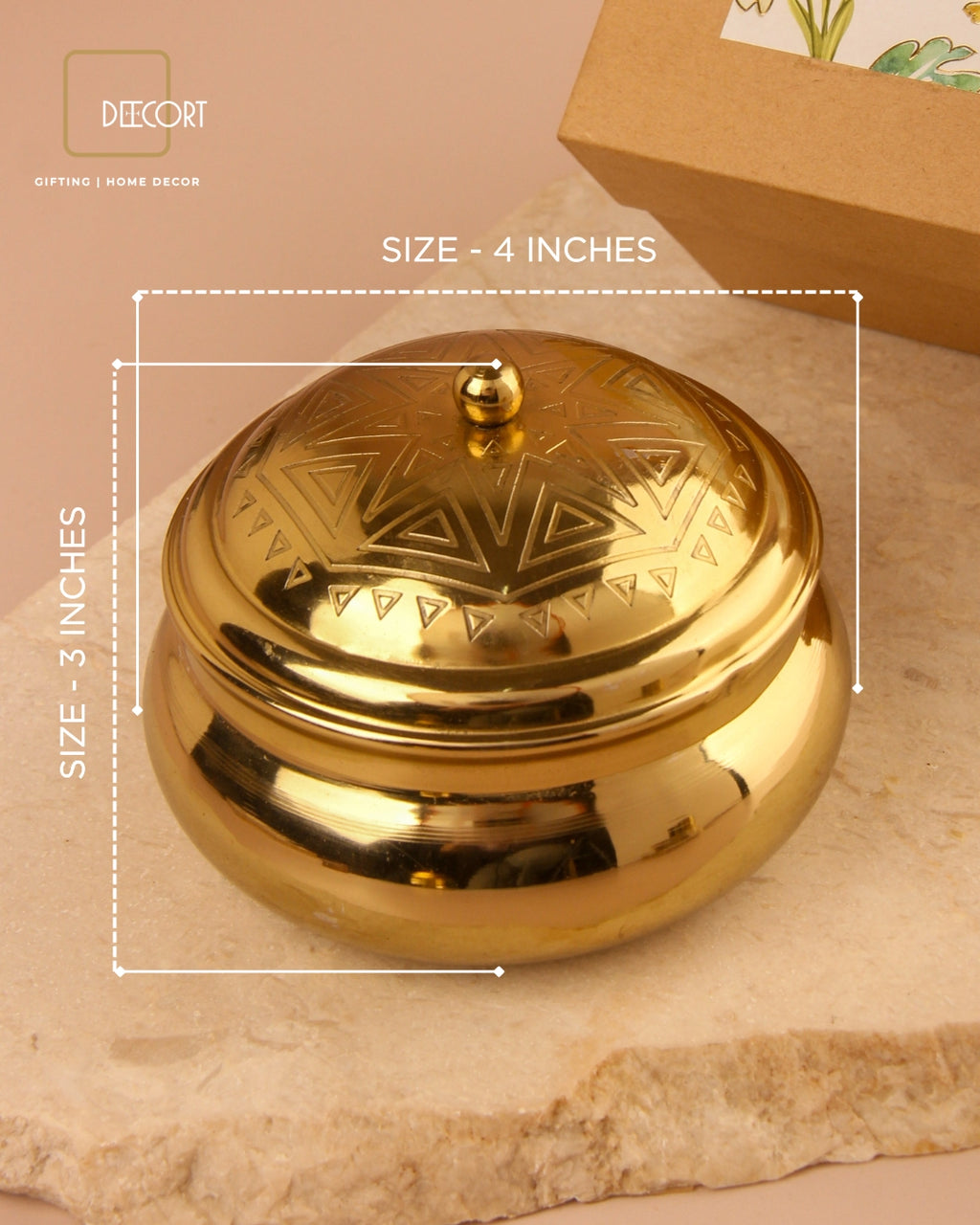 Geometric Embossed Gold and Rose Gold Double Wick Scented Candle - Set of 2