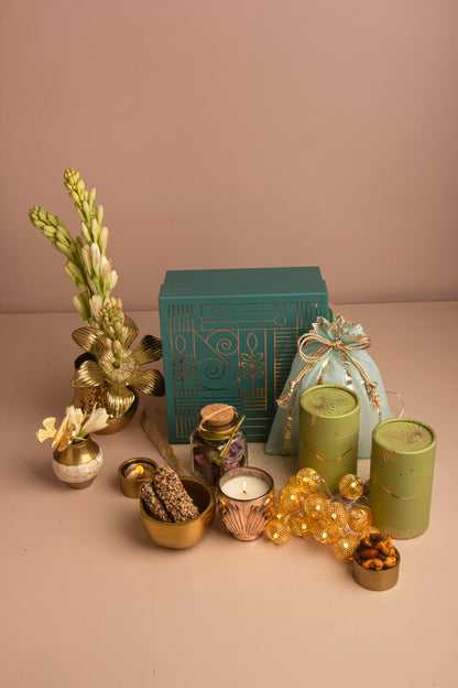 Light and Charm Gift Box (Teal Blue) - DH9_24