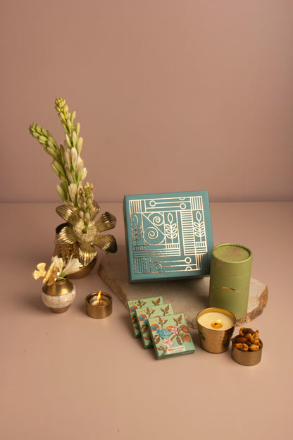 Refined Essentials Gift Box (Teal Blue) - DH2_24