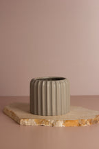 Misty Grey Ceramic Planter