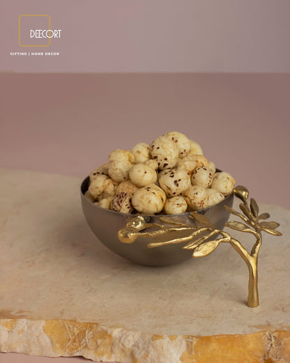 Winterberry Bowl with Spoon Gift Set