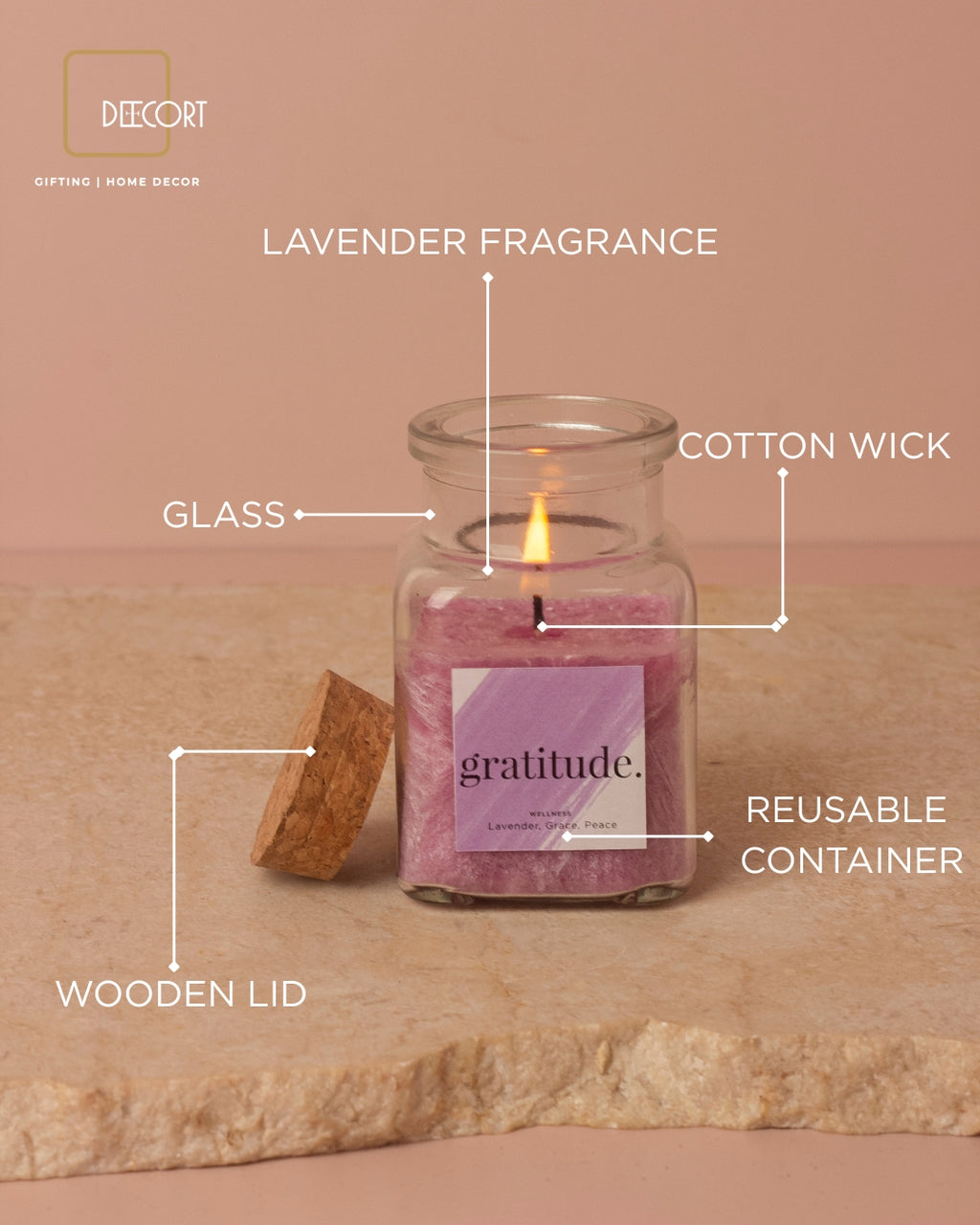 Lavender Haze Candle