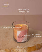 White Musk Serenity Candle