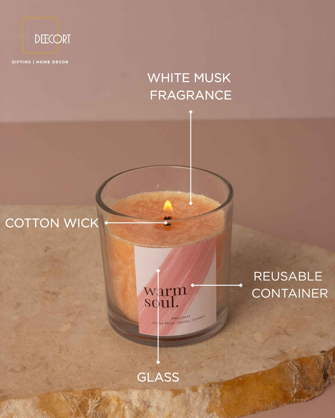 White Musk Serenity Candle