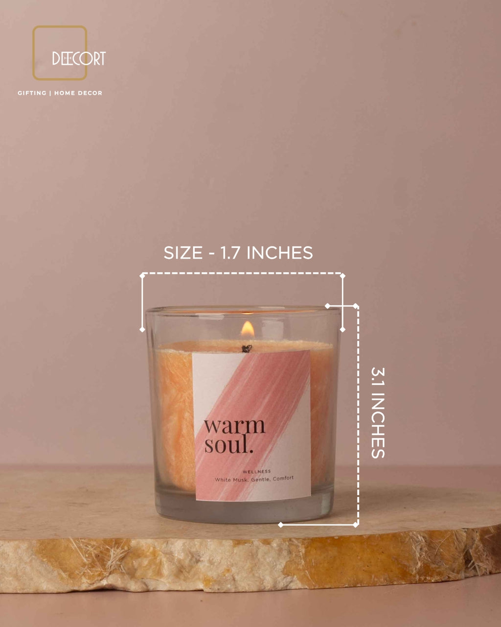 White Musk Serenity Candle