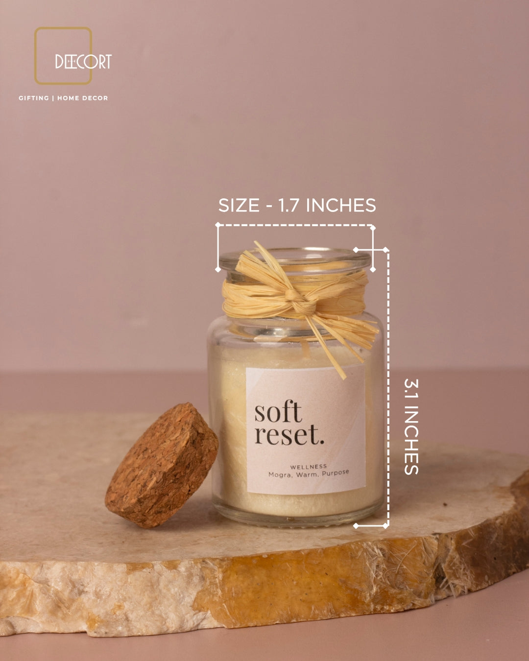 Mogra Serenity Candle