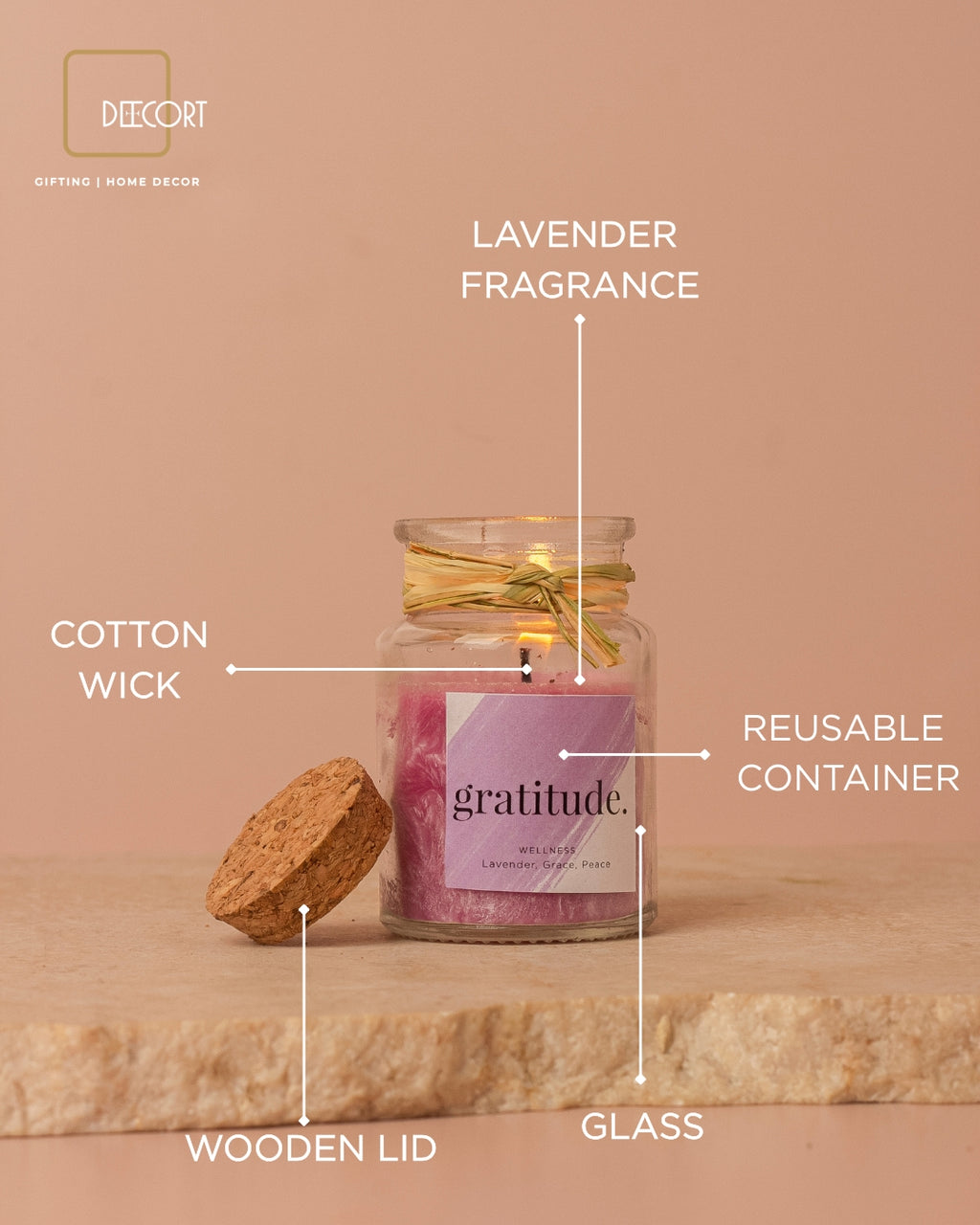 Lavender Grace Candle
