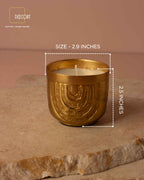 Urbane Gold Candle