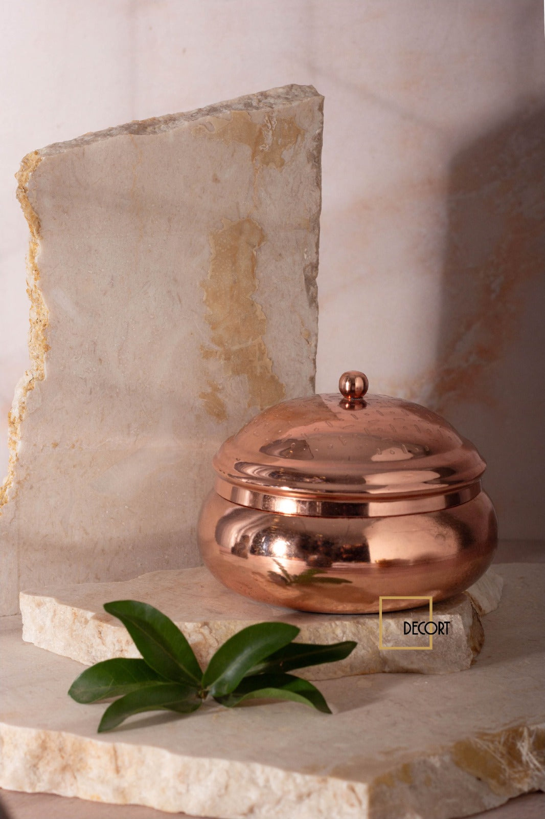 Minimalist Embossed Rose Gold Double Wick Scented Candle