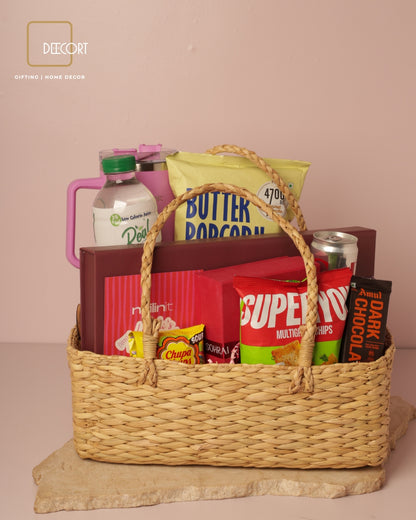 Harvest Weave Rectangle Basket