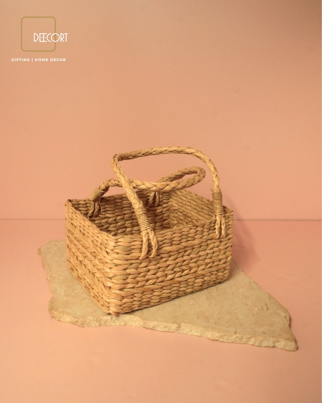 Harvest Weave Rectangle Basket